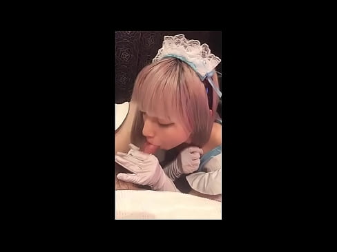 ❤️ Japanese Idol [mayuka], Frânsk faam kostúm, diel 1, blowjob en jerk off mei lotion ️ Anale fideo by wy